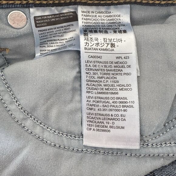 Levi's Women's 311 Shaping Skinny Mid Rise Tummy Slimming Jeans, Blue, Size 29 - Picture 7 of 9